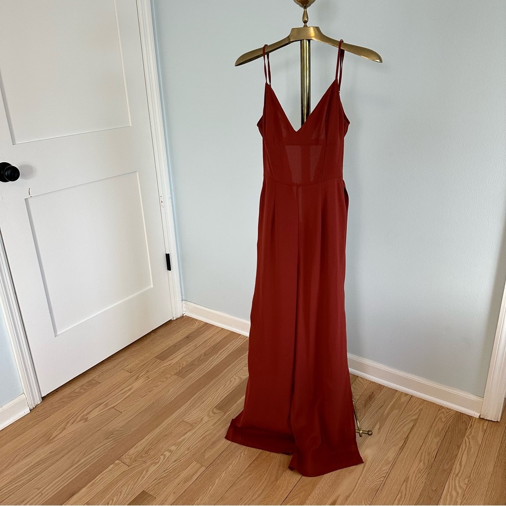 Elegant Red Maxi Dress